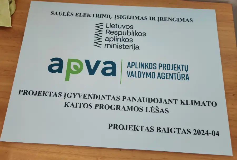 Informacinės lentelės